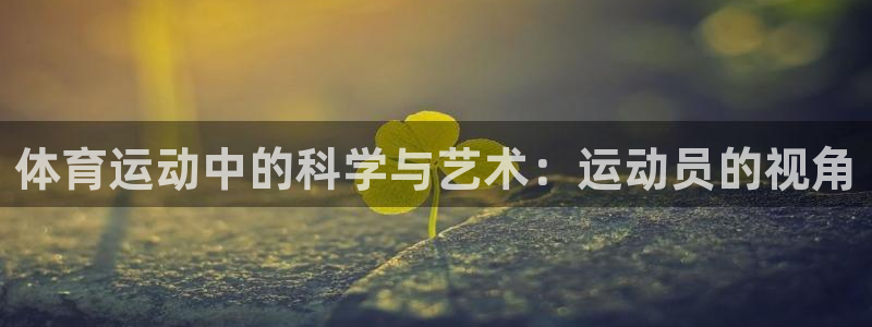 体育运动中的科学与艺术：运动员的视角