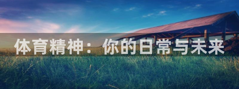 体育精神：你的日常与未来